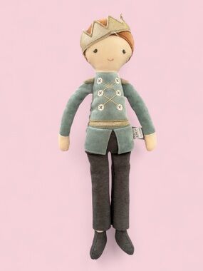 Mon Ami Designs Prince Jean Luc Heirloom Soft Doll Plush Crown 2022